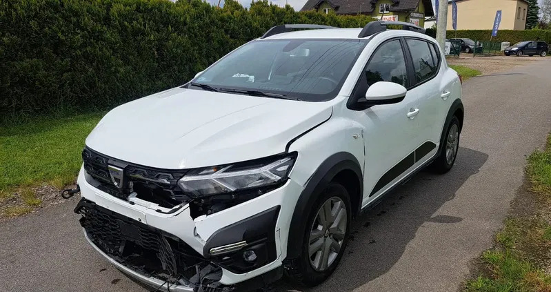 śląskie Dacia Sandero Stepway cena 27921 przebieg: 51162, rok produkcji 2021 z Żary